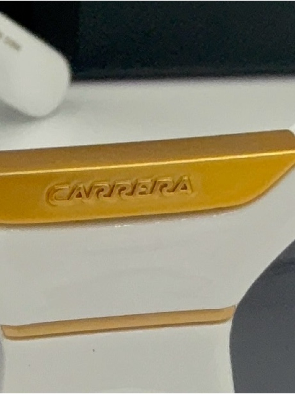 Carrera White & Gold Sunglasses - Carrera Brand - Picture 5 of 6